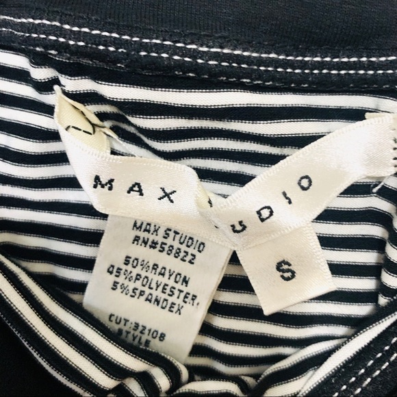 MAX STUDIO•striped maxi skirt - Picture 6 of 6